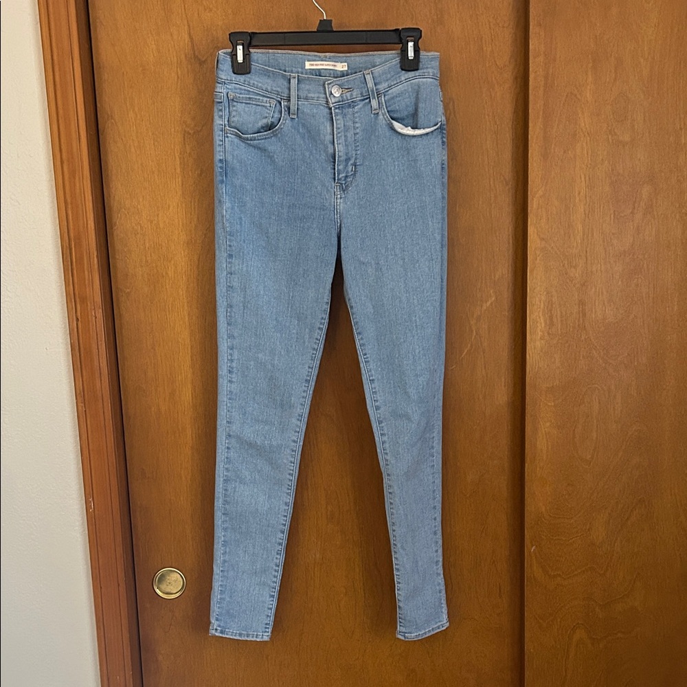 Levi’s 720 High Rise Super Skinny Women's Blue Jeans